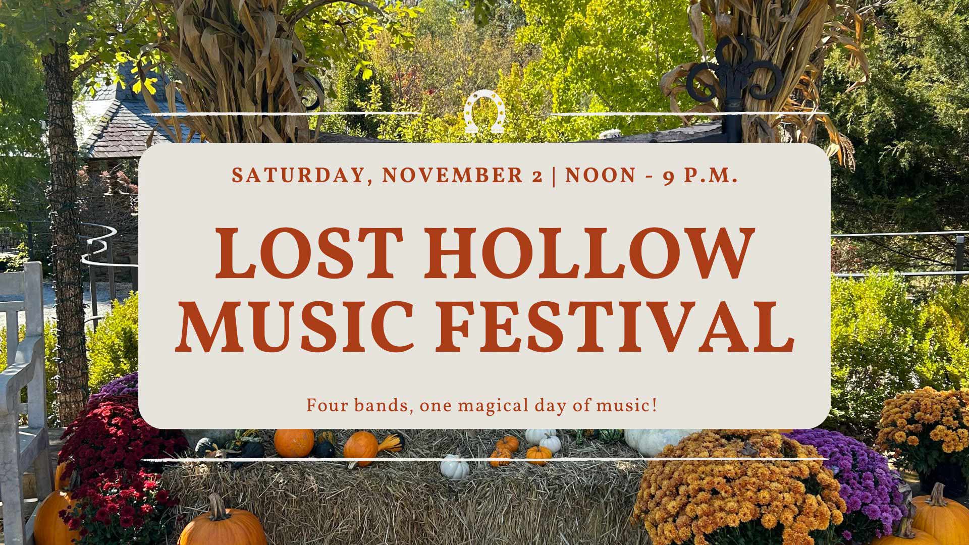 Lost Hollow Music Festival graphic